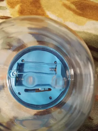 Hucha Tres cat con tapa azul