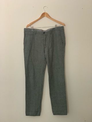 Pantalones Massimo Dutti Talla 46 Gris