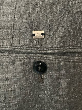 Pantalones Massimo Dutti Talla 46 Gris