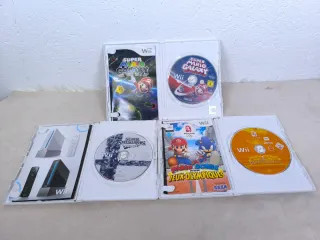 Pack 6 Juegos Wii: Mario, Sonic, Smash Bros