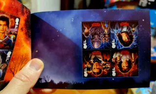 Libro Sellos "Stranger Things"  Royal Mail
