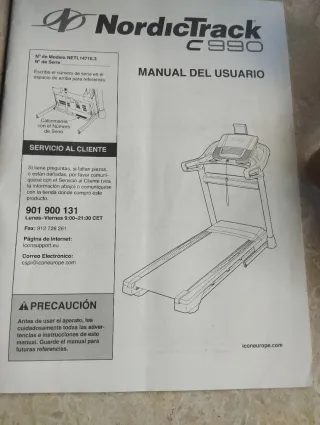 Cinta NordicTrack C 990