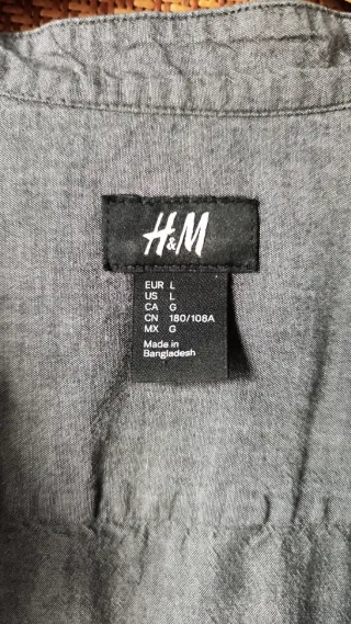 T.L CAMISA HOMBRE ALGODÓN