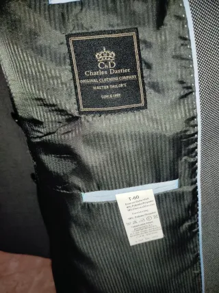 Traje para caballero ( SALIDO TINTORERÍA )