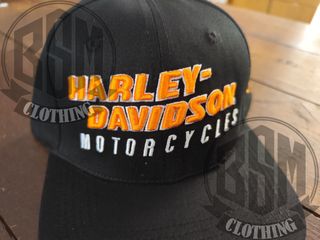 Cappellino Harley Davidson HD v/piatta