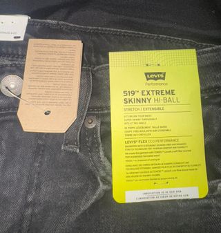 Pantalones Levis 519 Hi-Ball Talla 29