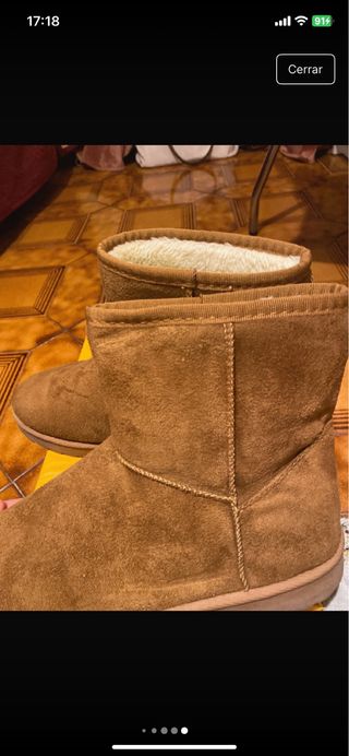 Botas tipo UGG Marrones