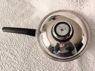 Sartén AMC Visiotherm Negra/Plateada