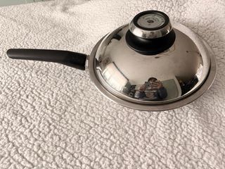 Sartén AMC Visiotherm Negra/Plateada