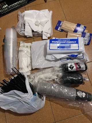 Consumibles hostelería. mangas, brochetas, bolsas