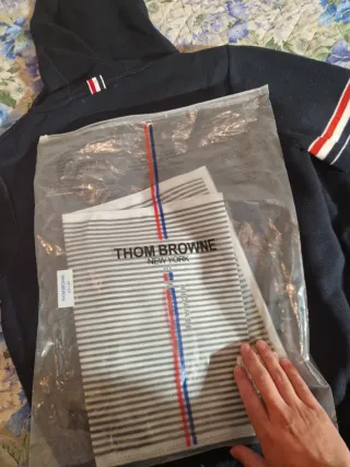 Thom Browne maglione blu taglia S