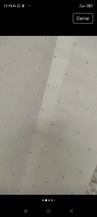 Estore beige y tono azul