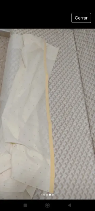 Estore beige y tono azul