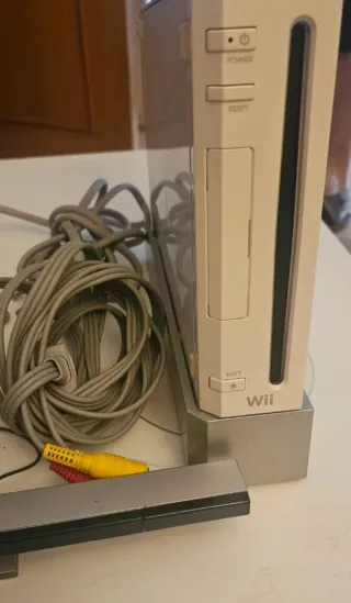 Nintendo Wii Mando y Nunchuk Blanco