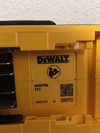 Taladro Original DeWalt DCD796