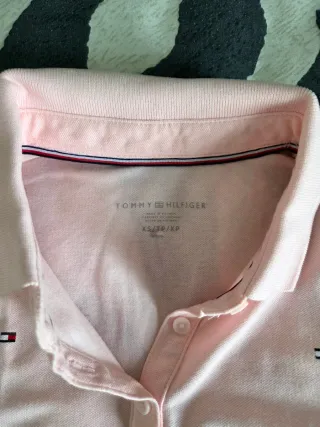 Camiseta Polo Rosa Tommy Hilfiger