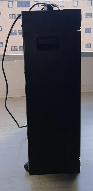 Chimenea Eléctrica LIDL. Modelo KH1117.Color Negra