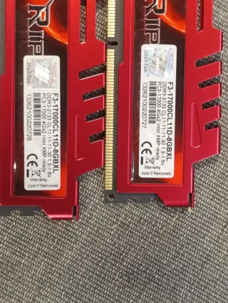 Memoria RAM G.Skill DDR3 2x4GB