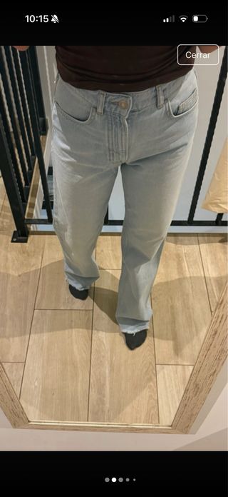 Jeans mujer tiro alto