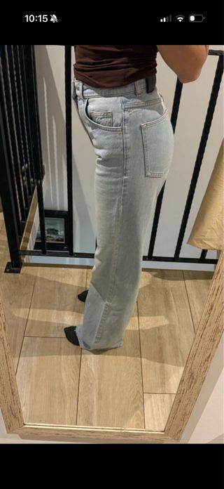 Jeans mujer tiro alto