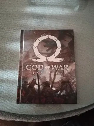 Libro de arte god of war Ragnarok