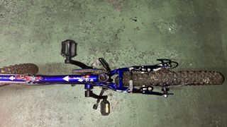 Bicicleta infantil Decathlon azul