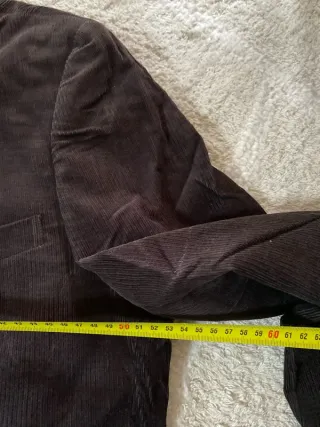 Blazer pana retro negro