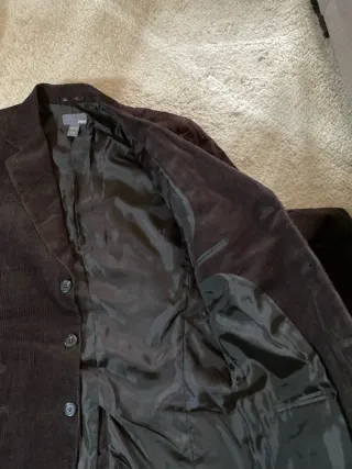 Blazer pana retro negro