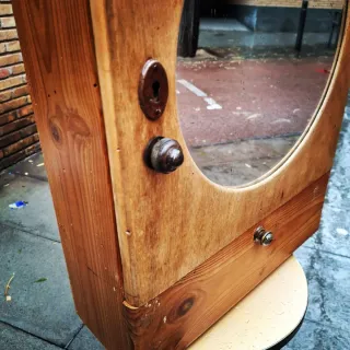 Armario pequeño madera antiguo romi