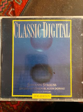 CD Johann Strauss - Danubio Azul