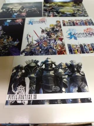 8 Postales Dissidia Final Fantasy