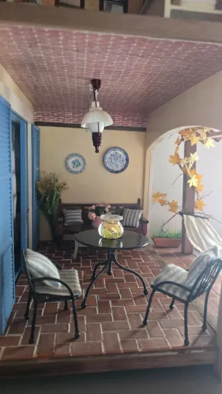 Casa Muñecas Mediterránea Amueblada