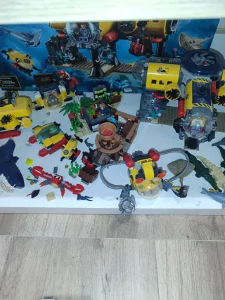 Lego Submarino y Barcos