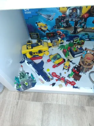 Lego Submarino y Barcos