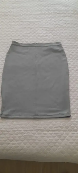 Gonna Coconuda Grigio Taglia M