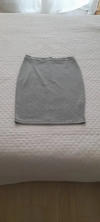 Gonna Coconuda Grigio Taglia M