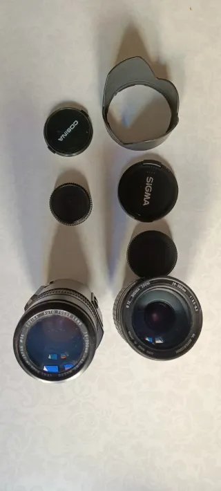 Objetivos Cámara Sigma y Cosina