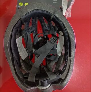 Casco de bicicleta rosa Junior