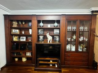Mueble Librería Madera Maciza