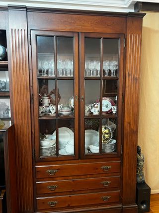 Mueble Librería Madera Maciza