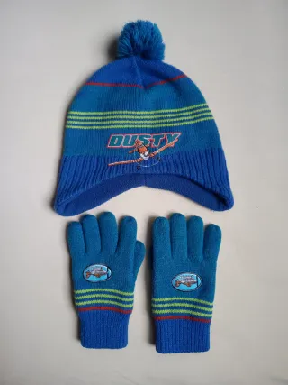 Guanti e Berretto per Bambini Dusty 5-6 Anni