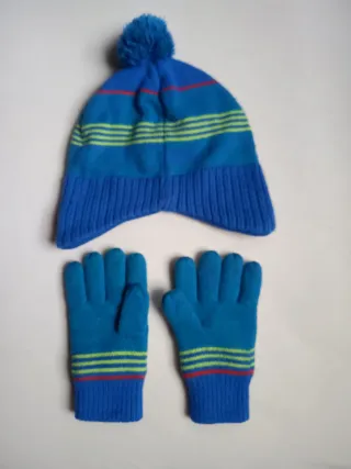 Guanti e Berretto per Bambini Dusty 5-6 Anni
