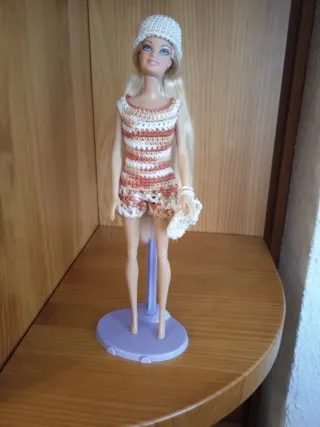 Traje Crochet Barbie
