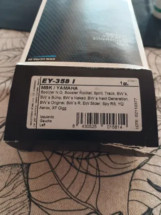 Espejos Retrovisores Yamaha