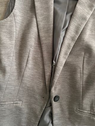 Chaleco de vestir H&M mujer gris