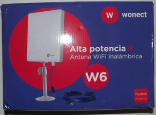 Wonect Router R7 y antena WiFi W6