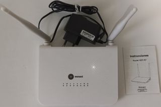 Wonect Router R7 y antena WiFi W6