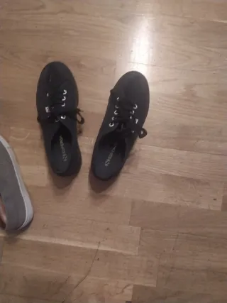 Zapatillas negras talla 37