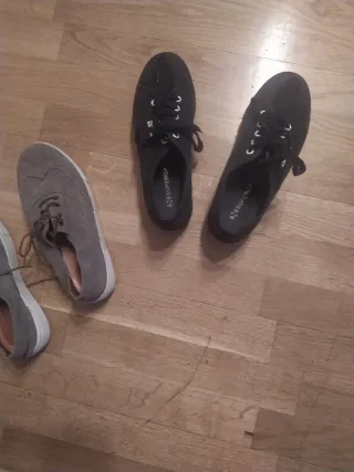 Zapatillas negras talla 37