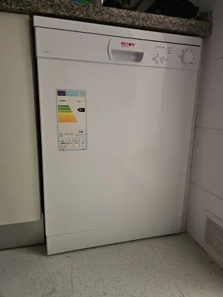Lavavajillas blanco Ecron